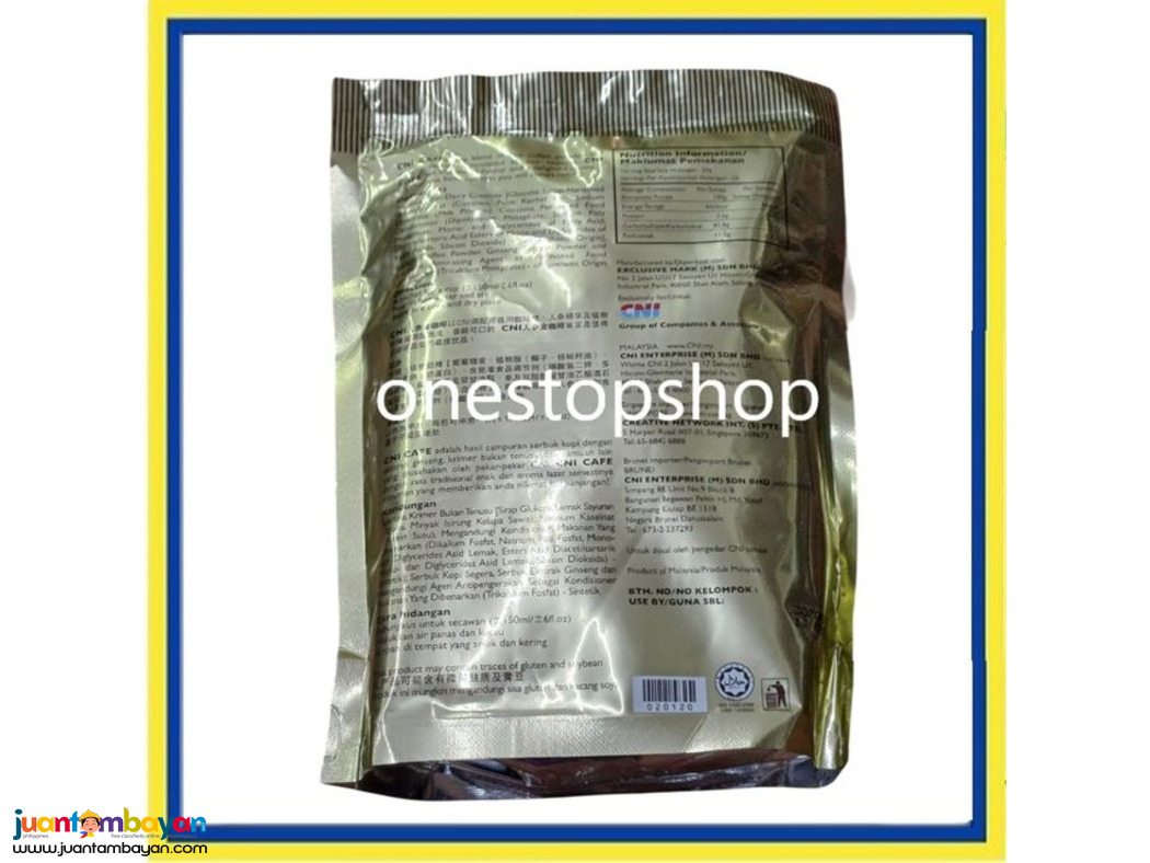 CNI Cafe Premix with Ginseng Extract 20 x20g