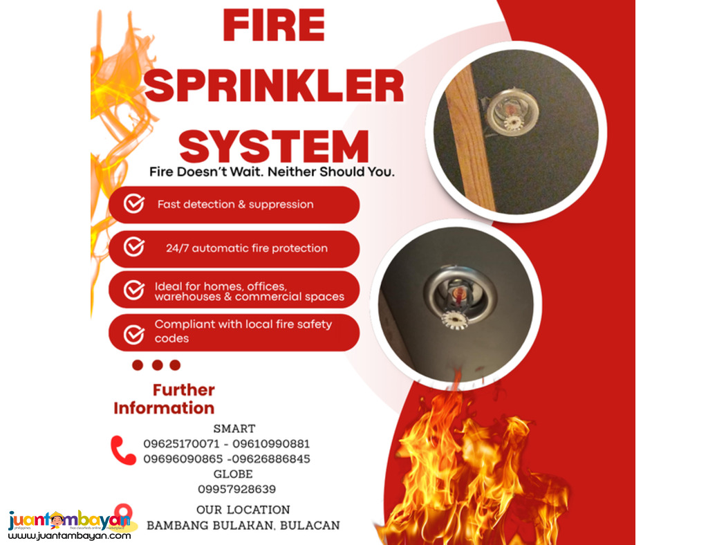 INQUIRE FIRE SPINKLER