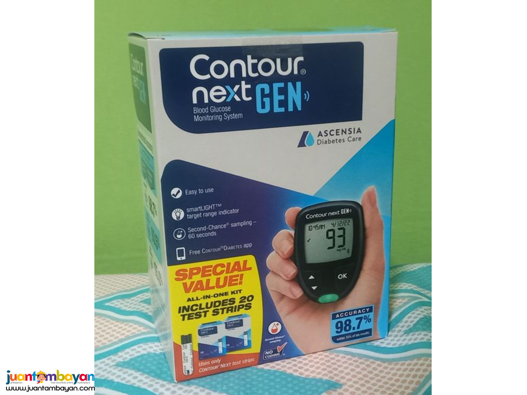 GLUCOMETER ASCENCIA CONTOUR NEXT GEN blood glucose monitor US Quality GLUCOMETER ASCENCIA CONTOUR NEXT GEN blood glucose monitor US Quality
