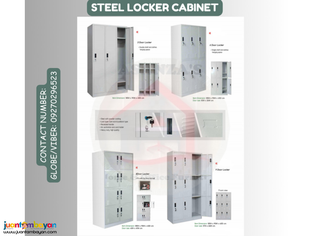 STEEL LOCKER CABINET | HOME & OFFICE FURNITURE SHOP---