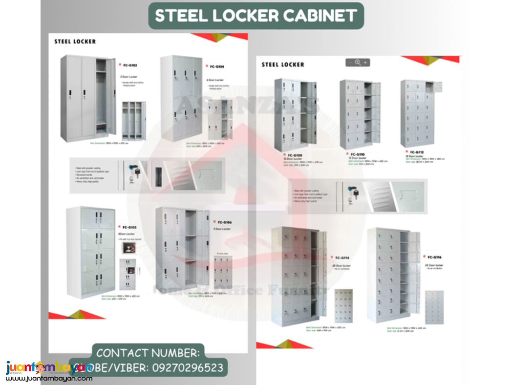 STEEL LOCKER CABINET | HOME & OFFICE FURNITURE SHOP---