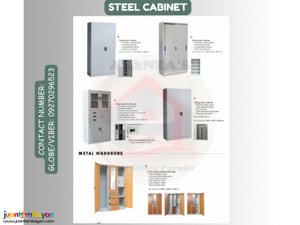 STEEL CABINET ---