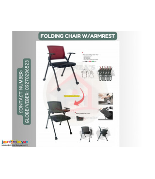 FOLDING CHAIR WITH ARMREST