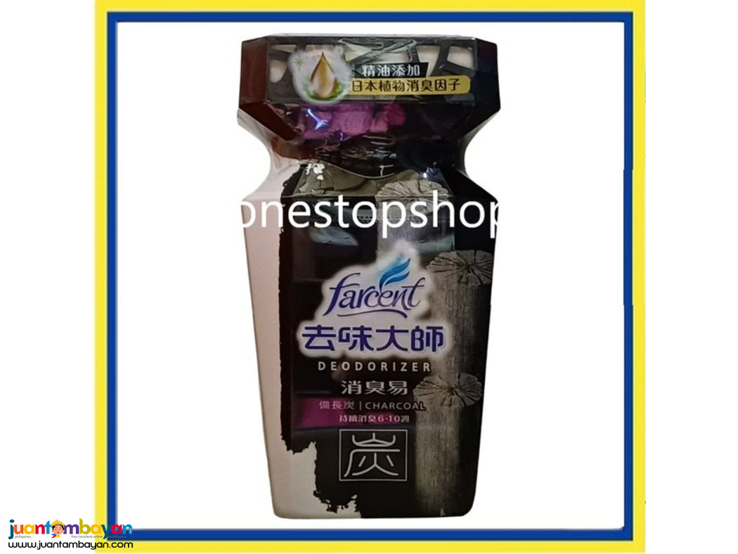 Farcent Air Freshener Bathroom Deodorizer Charcoal 350mL 