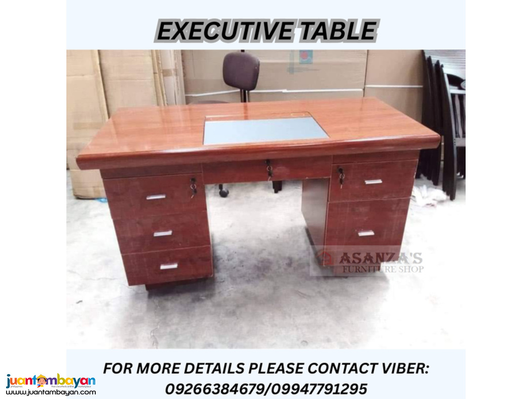 EXECUTIVE TABLE AND CONFERENCE TABLE