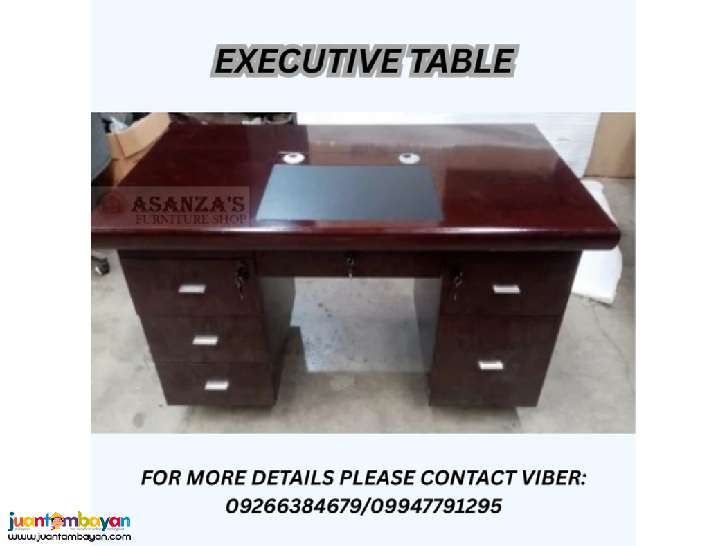 EXECUTIVE TABLE AND CONFERENCE TABLE