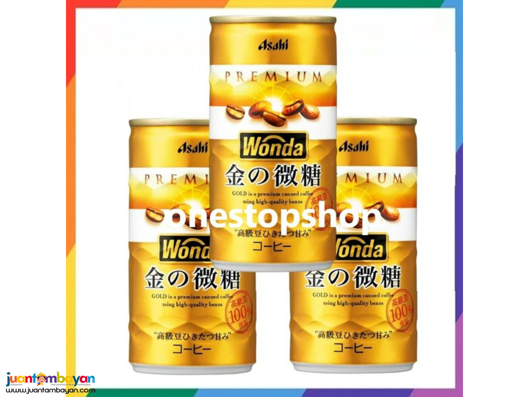 Asahi Wonda Gold Sugar 3 x185g