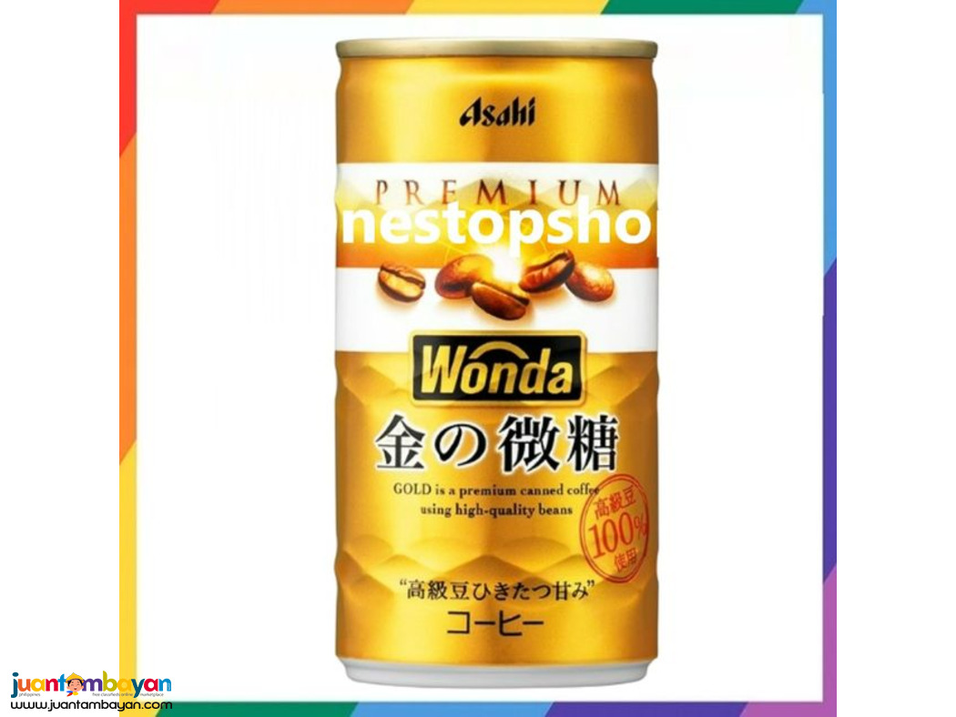 Asahi Wonda Gold Sugar 3 x185g