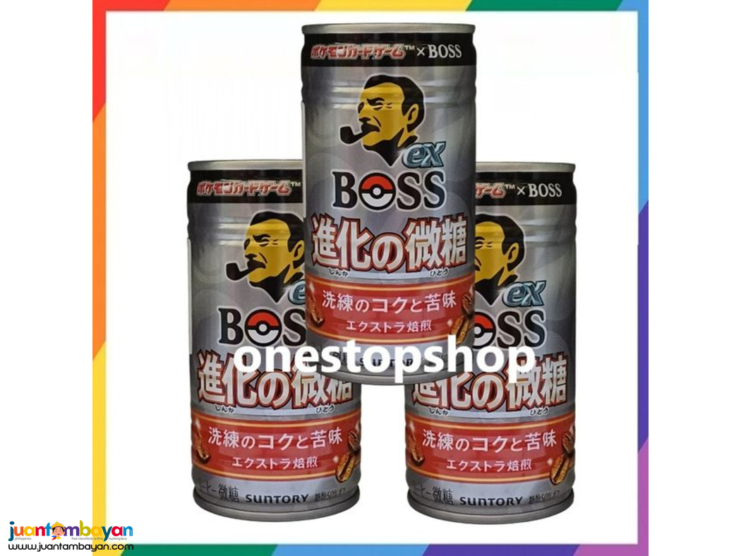 Suntory Boss Ex Evolution Lightly Sweet  3 x185g