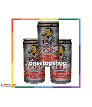 Suntory Boss Ex Evolution Lightly Sweet  3 x185g