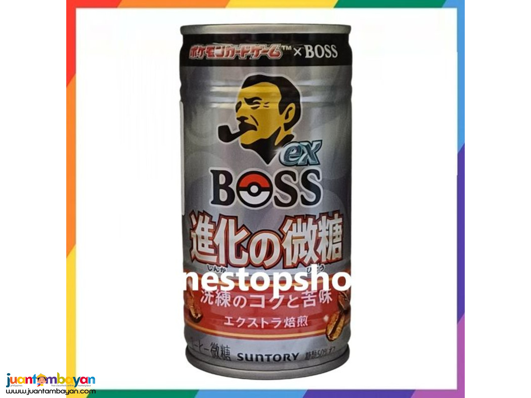 Suntory Boss Ex Evolution Lightly Sweet  3 x185g