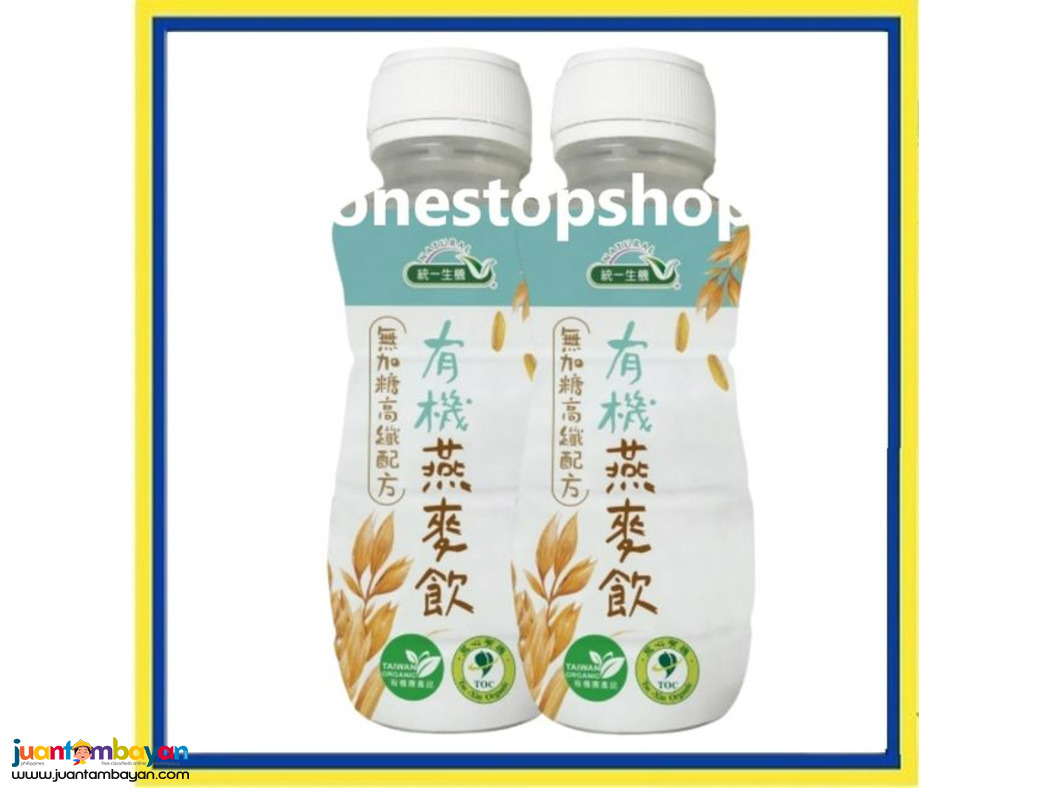 Uni President Natural Organic Oat Milk  Sugar Free 2 x290mL