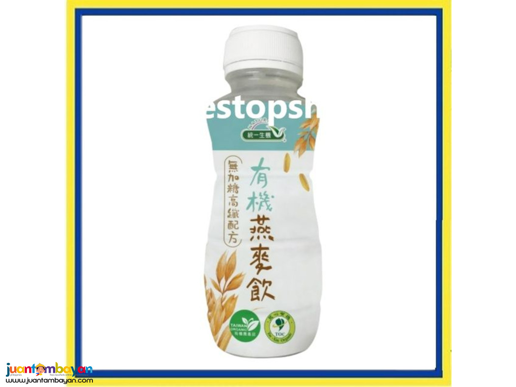 Uni President Natural Organic Oat Milk  Sugar Free 2 x290mL