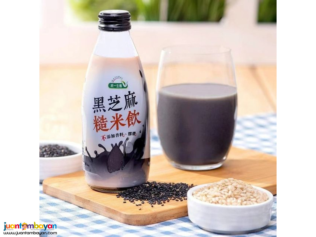 Uni President Black Sesame and Brown Rice Mix Beverage 2 x245mL