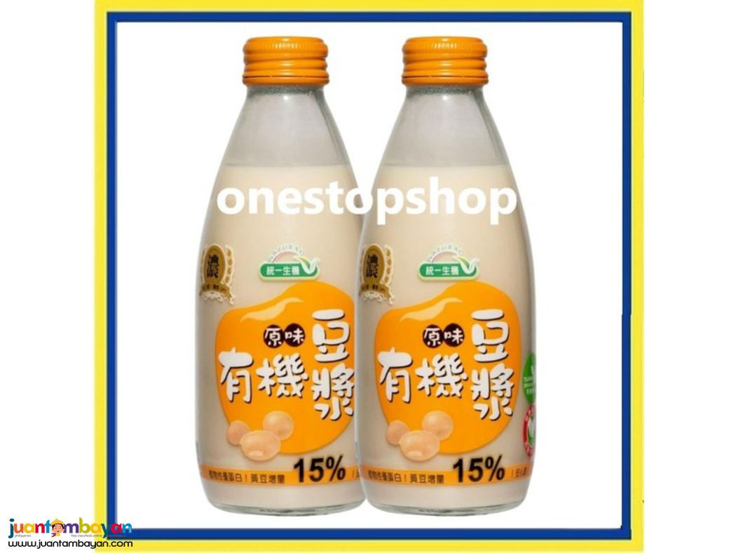 Uni President Organic Premium Soy Milk  Original Flavor 2x245mL