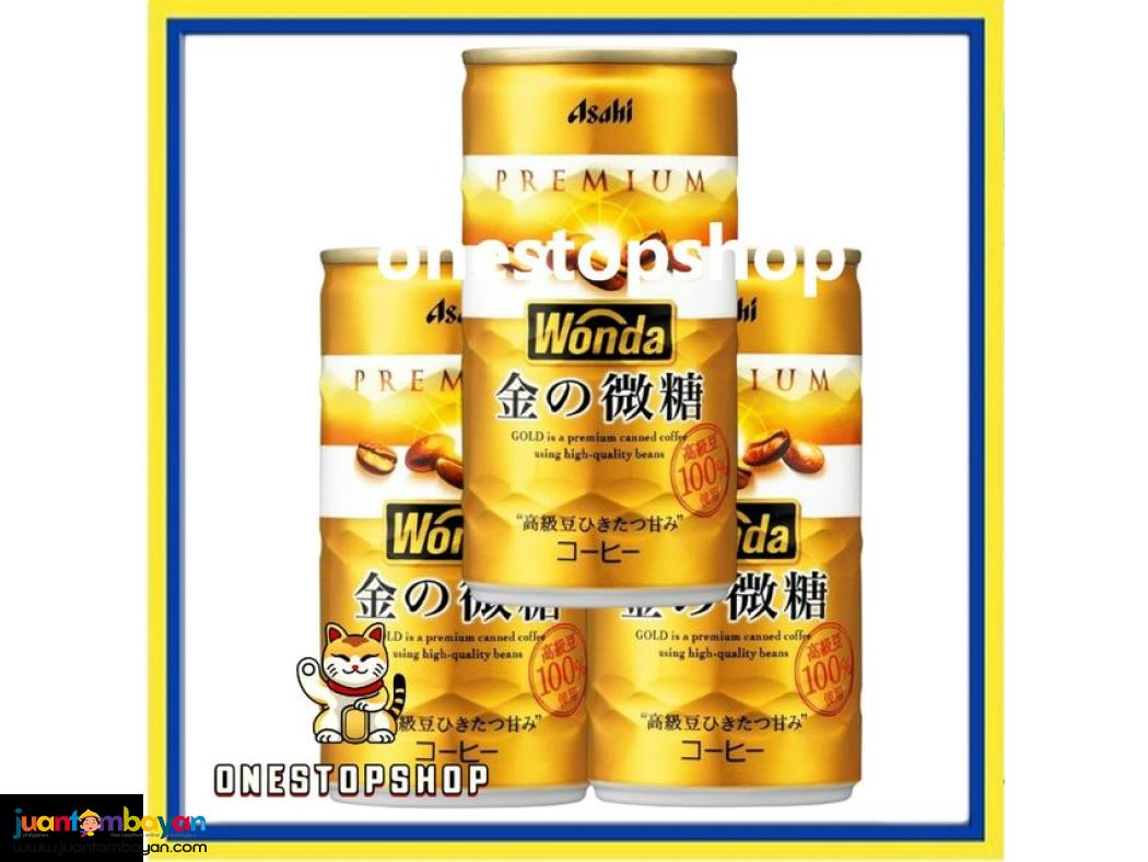 Asahi Wonda Gold Sugar 3 x185g