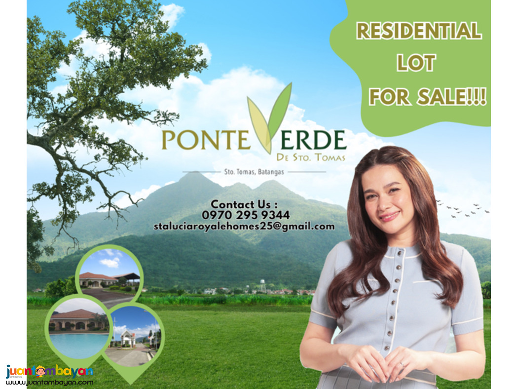 Ponte Verde de Sto. Tomas Lot for Sale