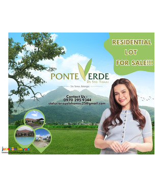 Ponte Verde de Sto. Tomas Lot for Sale
