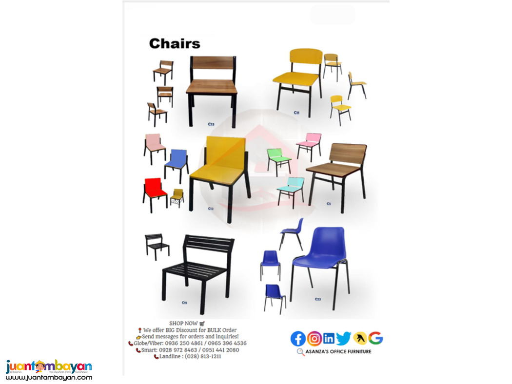 Office Table | Chairs | Custom Made - Direct Factory Sale