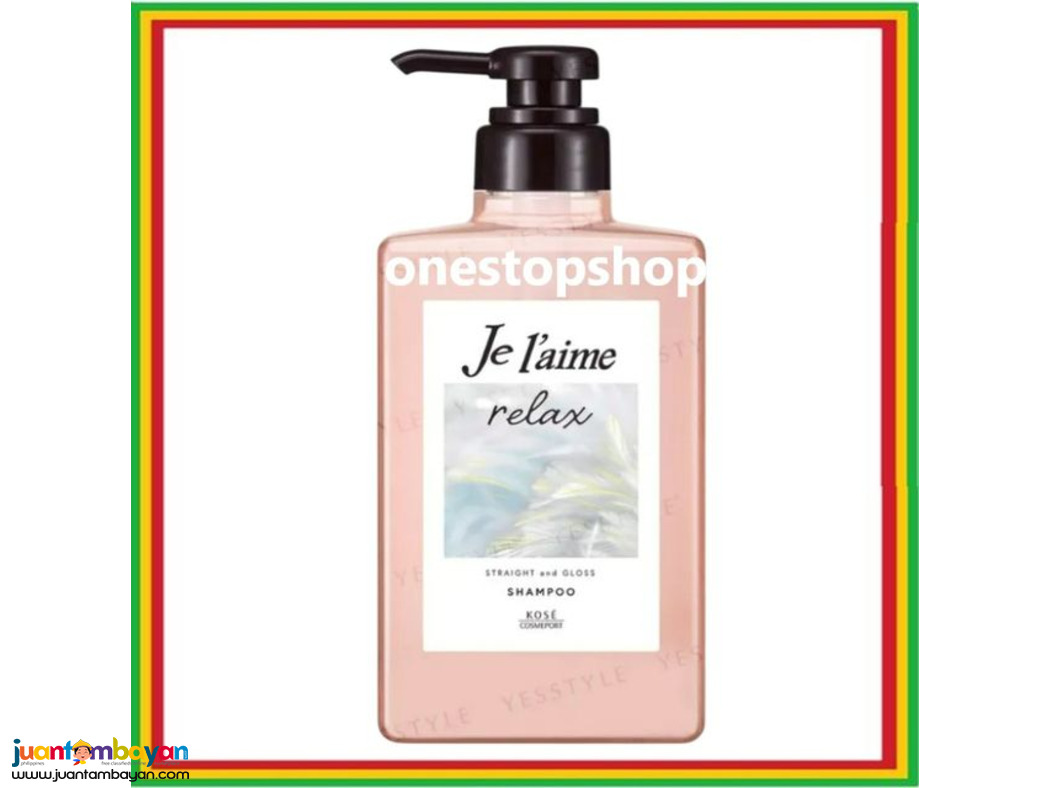 Je L'aime Relax Midnight Repair Straight Gloss Shampoo 480mL