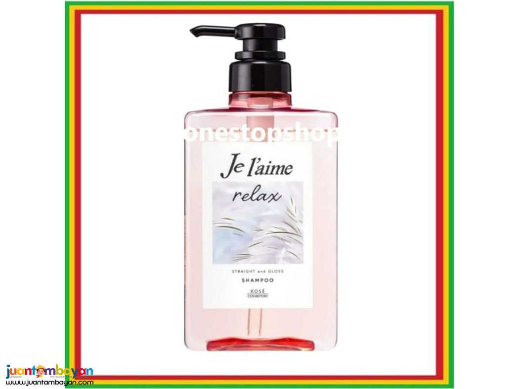 Je L'aime Relax Midnight Repair Straight Gloss Shampoo 480mL