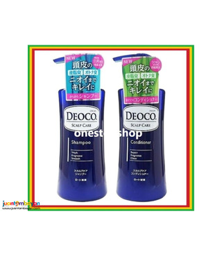  Rohto DEOCO Medicated Scalp Care Shampoo 350mL / Conditioner 350mL.