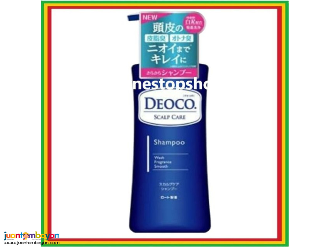  Rohto DEOCO Medicated Scalp Care Shampoo 350mL / Conditioner 350mL.