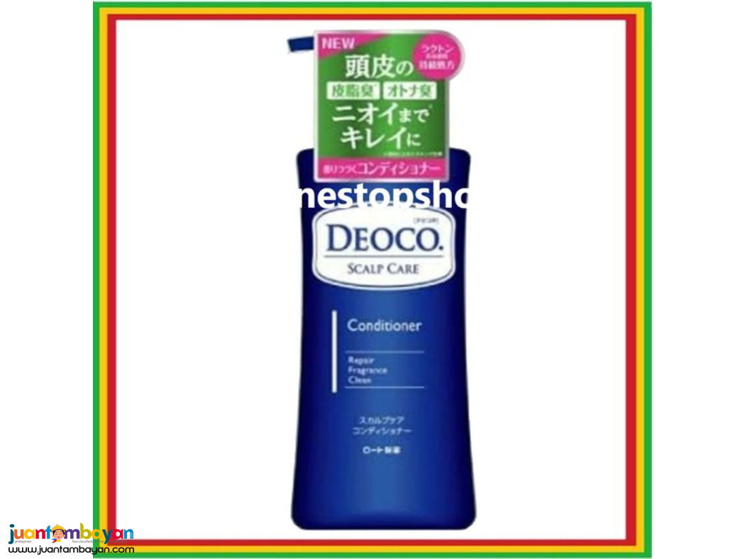  Rohto DEOCO Medicated Scalp Care Shampoo 350mL / Conditioner 350mL.