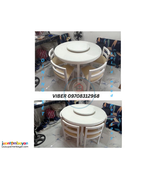 SOLID WOOD MAHOGANY , DINING SET