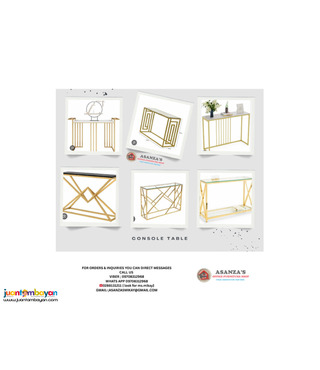 CONSOLE TABLE 