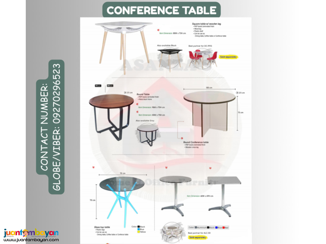 C O N F E R E N C E TABLE 
