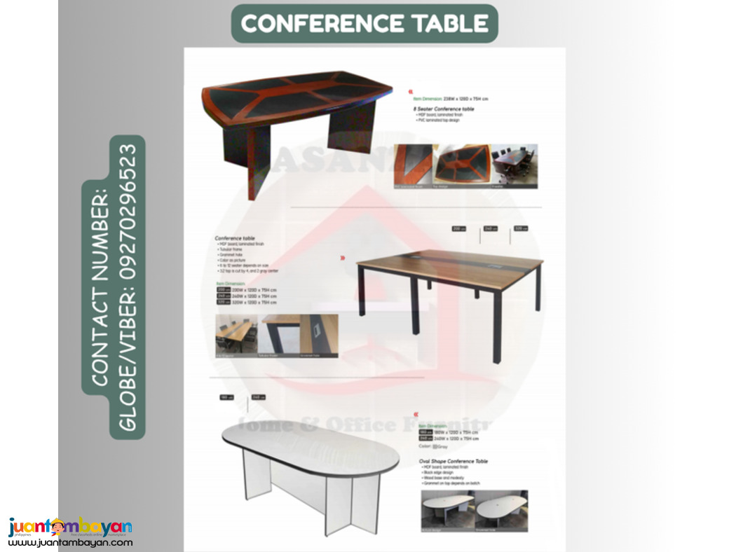 C O N F E R E N C E TABLE 
