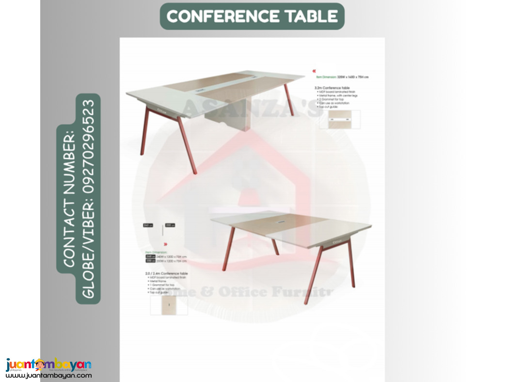 C O N F E R E N C E TABLE 
