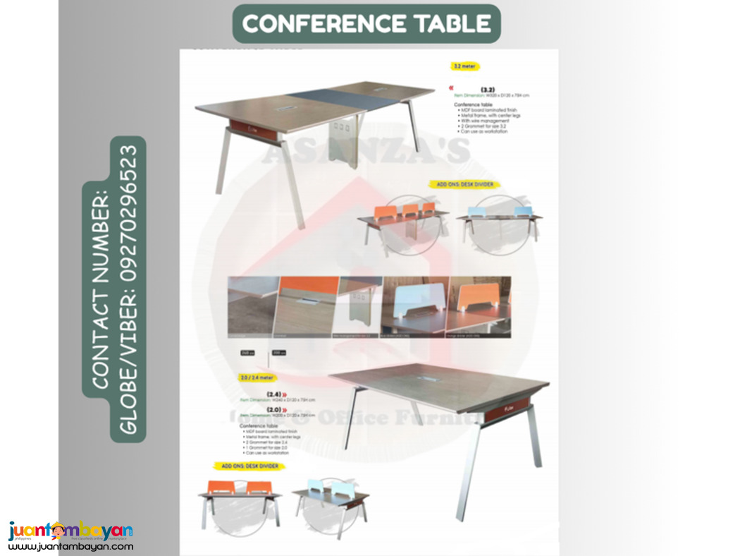 C O N F E R E N C E TABLE 