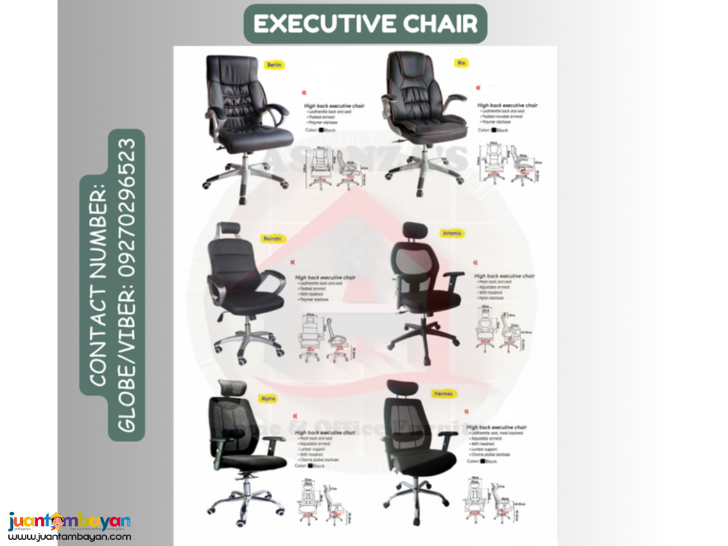E X E C U T I V E O F F I C E CHAIR ---
