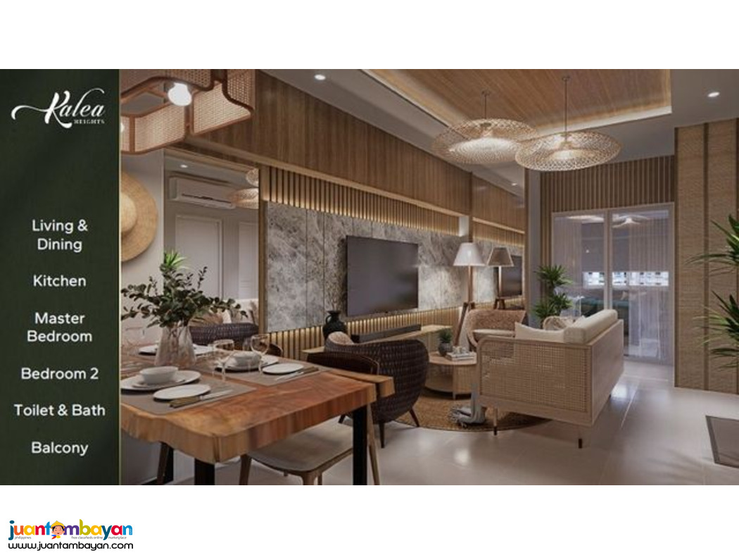 PRE SELLING 2BR CONDO CEBU CITY KALEA HEIGHTS BY DMCI
