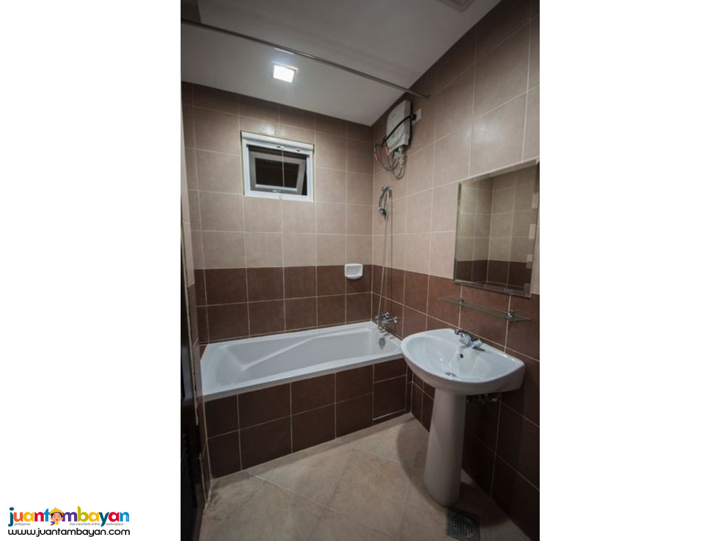 For Rent Fully Furnished 1 Bedroom With Bath tub 36 Sqm near SM