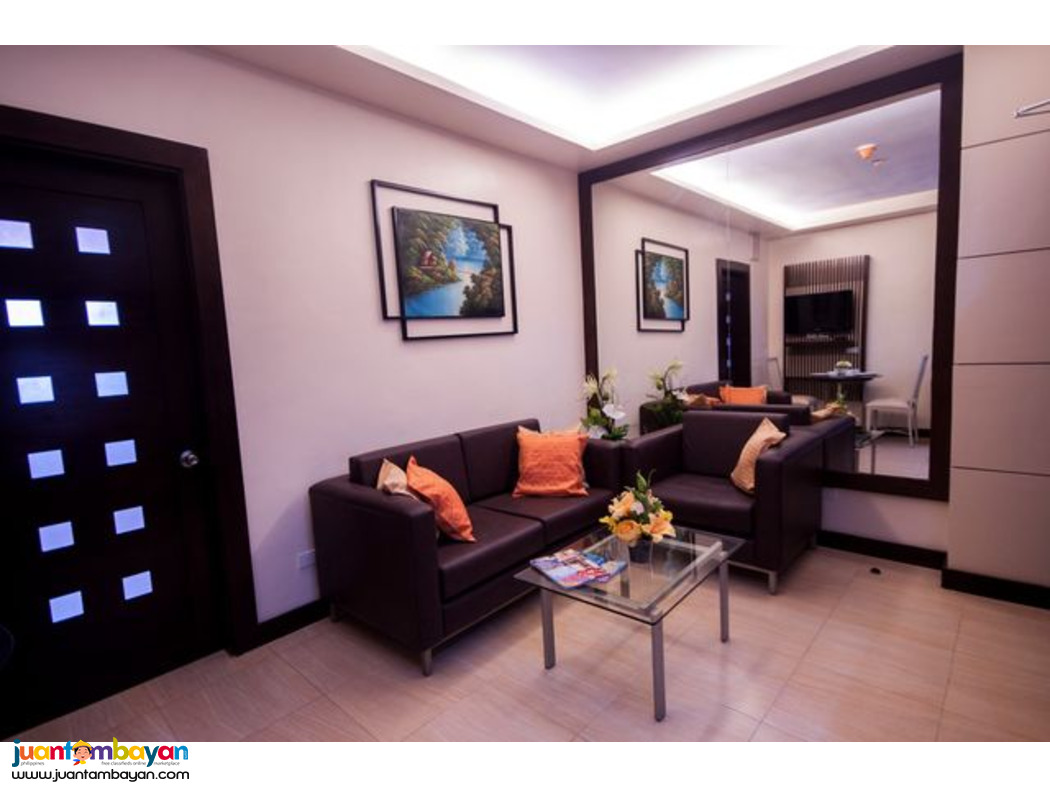 For Rent Fully Furnished 1 Bedroom With Bath tub 36 Sqm near SM