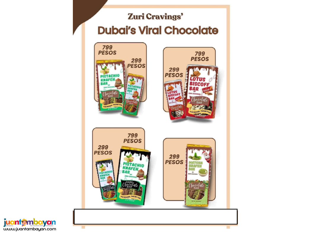 Dubai Chocolate and spread