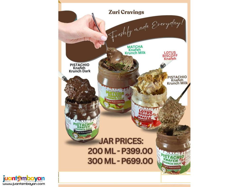 Dubai Chocolate and spread