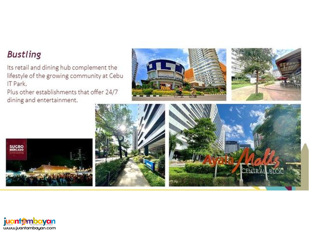 STUDIO UNIT CONDO IT PARK CEBU CITY 