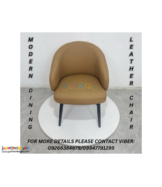 MODERN DINING LEATHER CHAIR