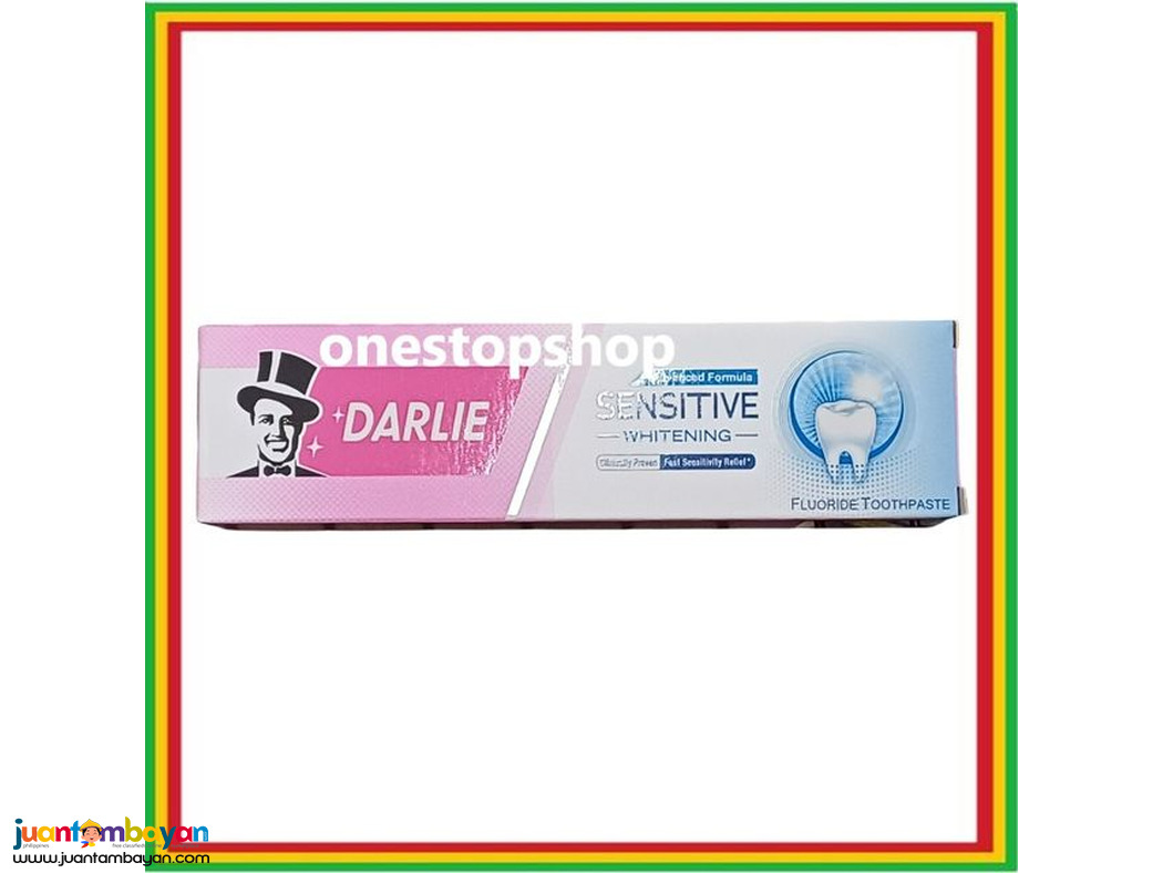 Darlie Advanced Formula Sensitive Whitening Toothpaste 120g 黑人 抗敏感亮白牙膏