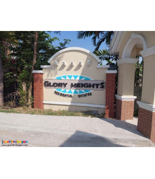 Lot for sale in Sto.tomas pampanga- Glory Heights Residential Estates 