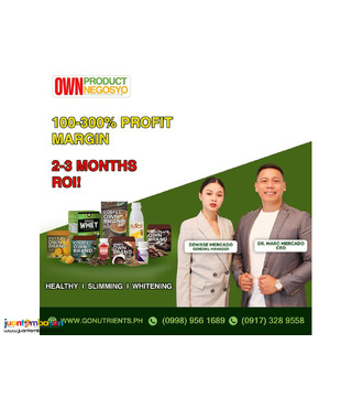 Create. Build. Own. Your brand, your negosyo, your success. 