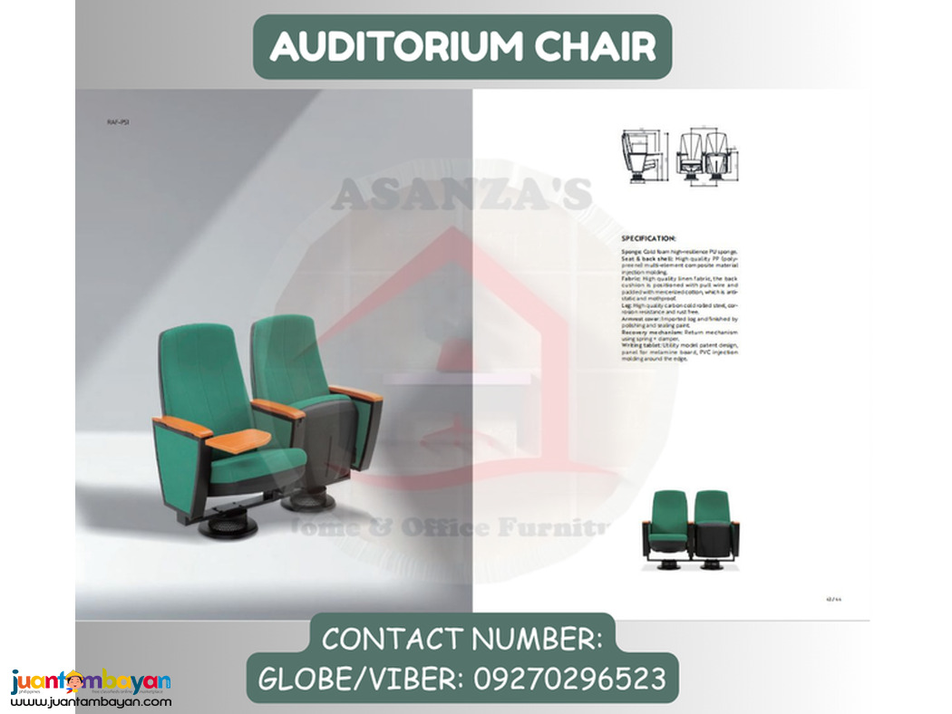 A U D I T O R I U M  C H A I R 