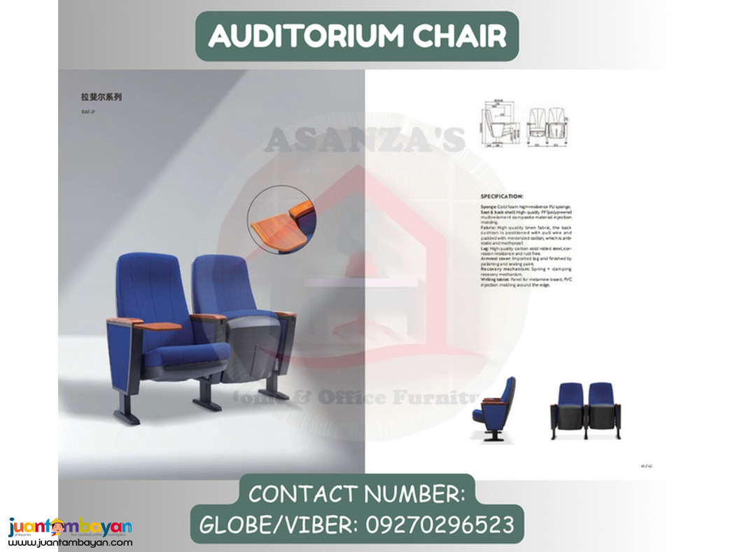 A U D I T O R I U M  C H A I R 