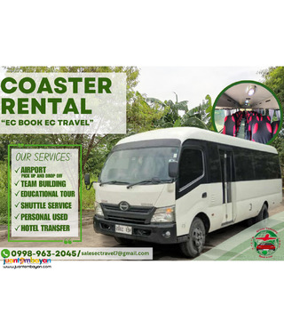 Hino Coaster for rent!