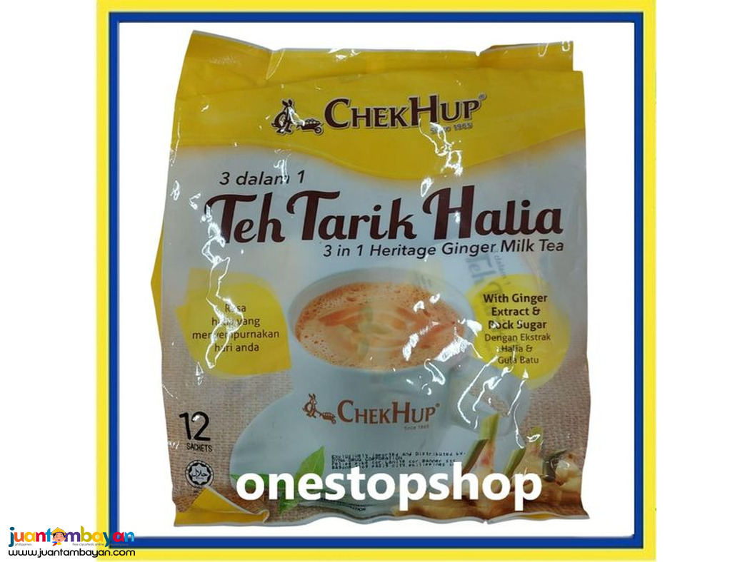 Chek Hup Teh Tarik 3in1 Heritage Milk Tea  12 x40g