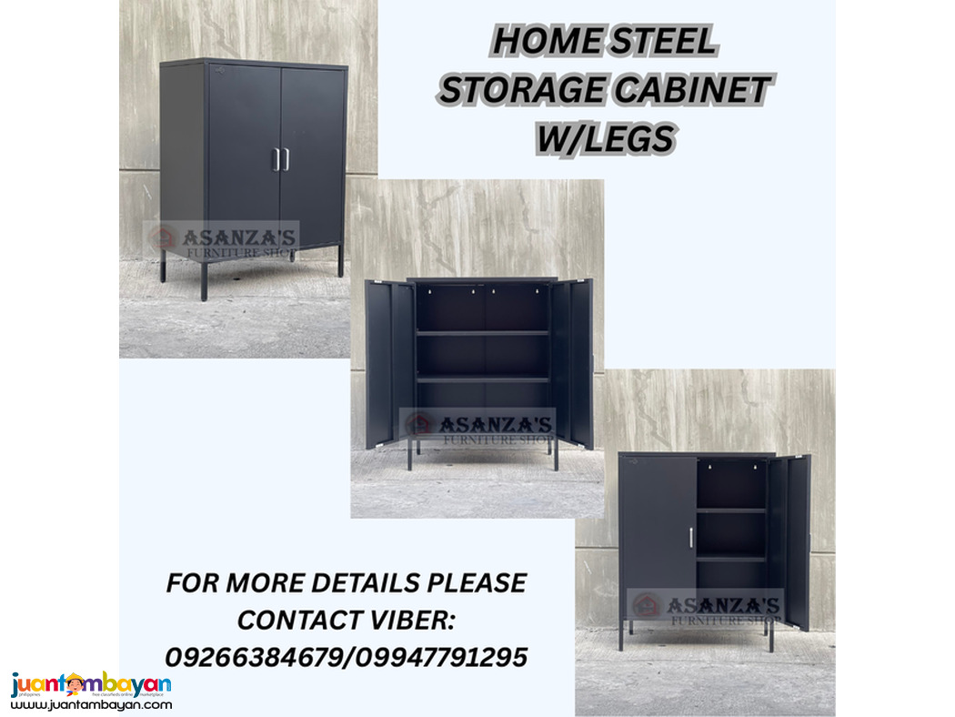 STEEL STORAGE CABINET WITH LEGS